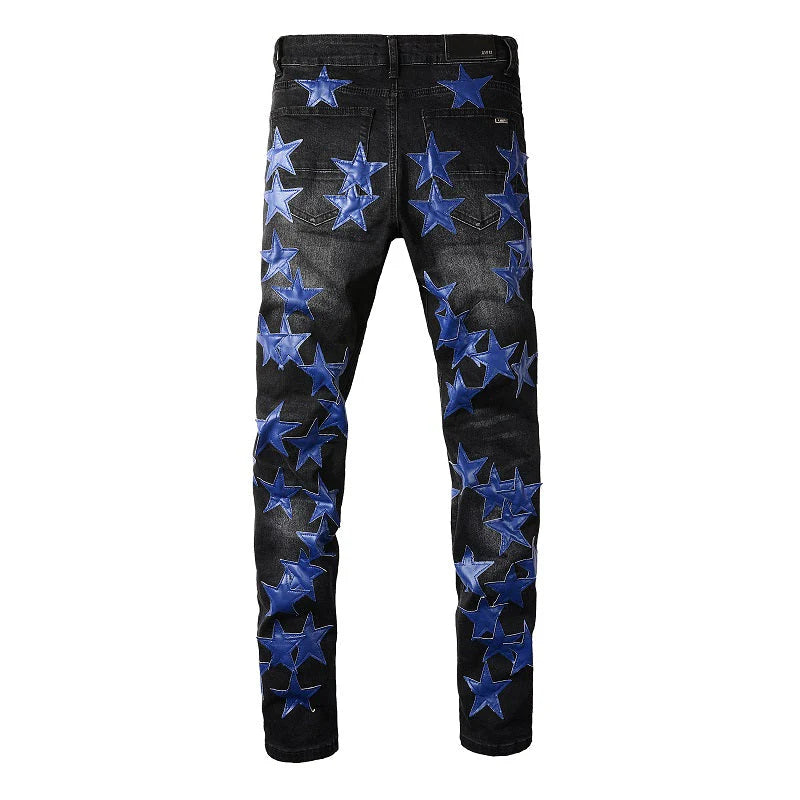 CITYDRIP "ROYALZ" STARRY JEANS - Citydrip