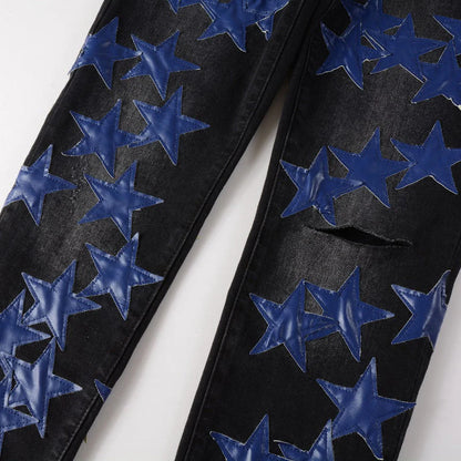 CITYDRIP "ROYALZ" STARRY JEANS - Citydrip