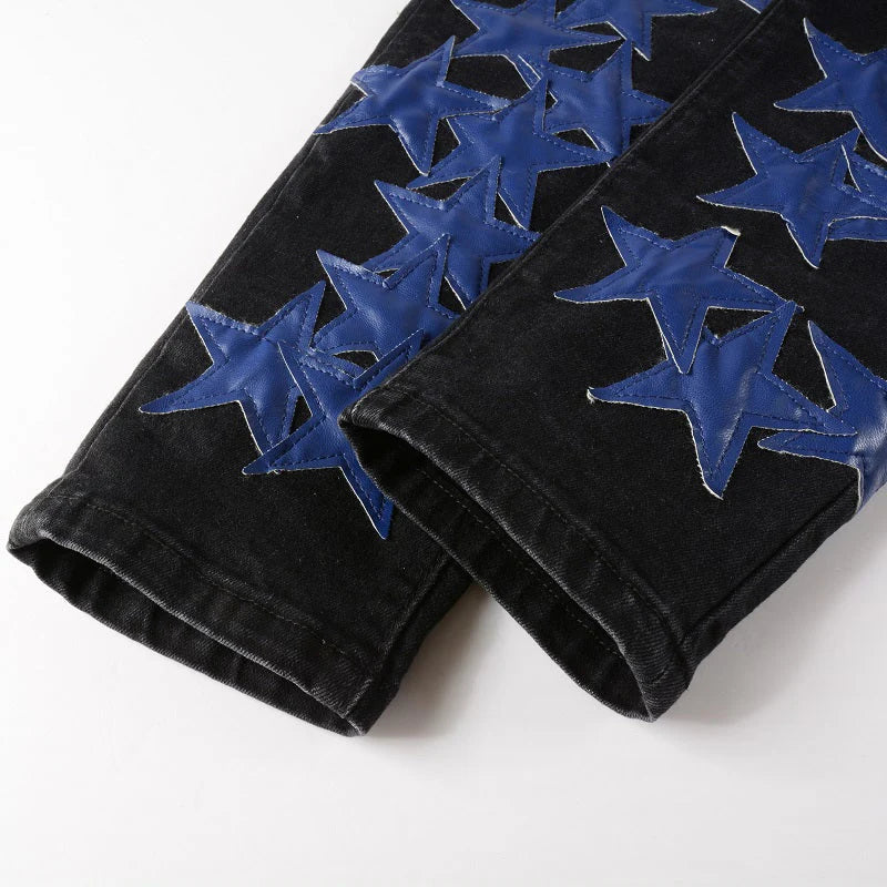 CITYDRIP "ROYALZ" STARRY JEANS - Citydrip