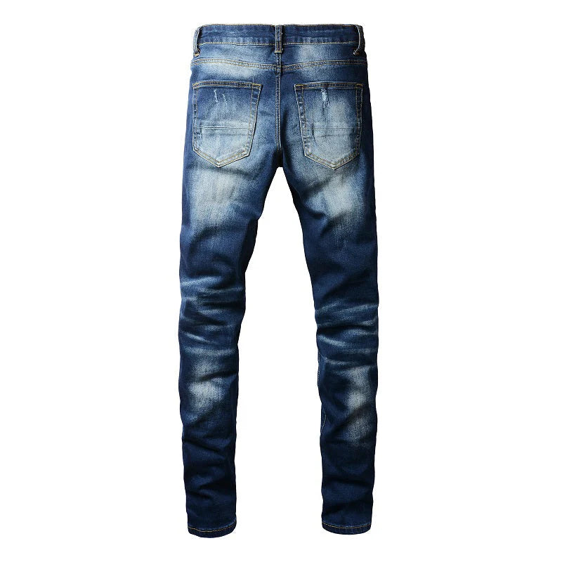 CITYDRIP "PATRIOT" BANDANA JEANS - Citydrip