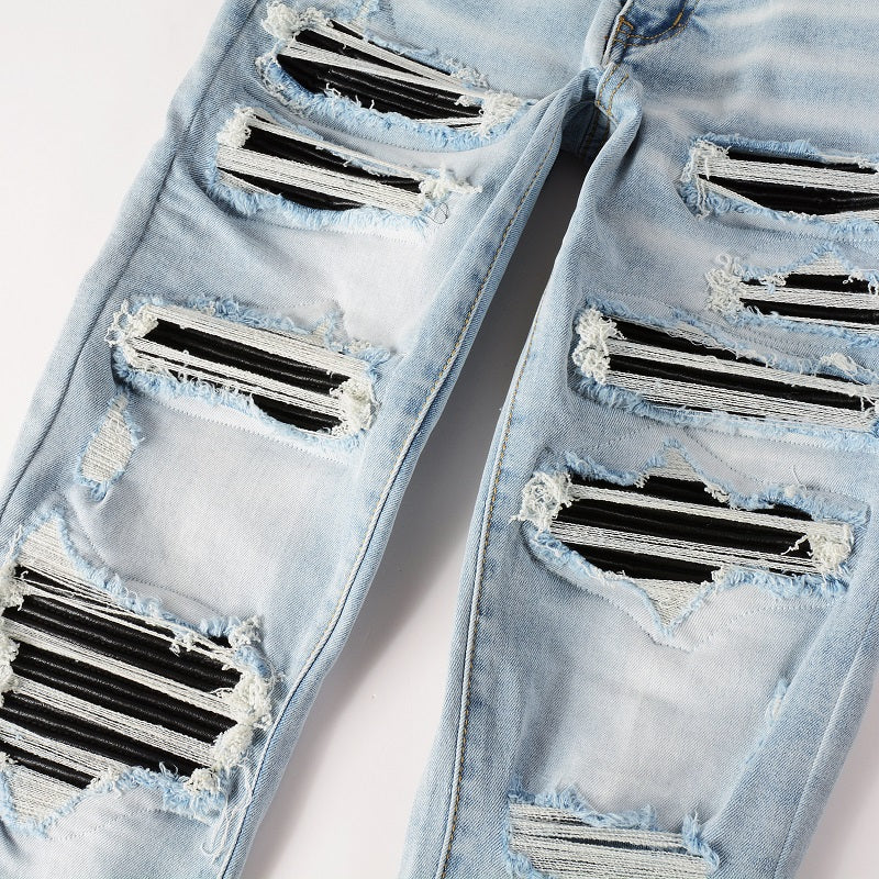 CITYDRIP "CENCH" BANDANA JEANS - Citydrip