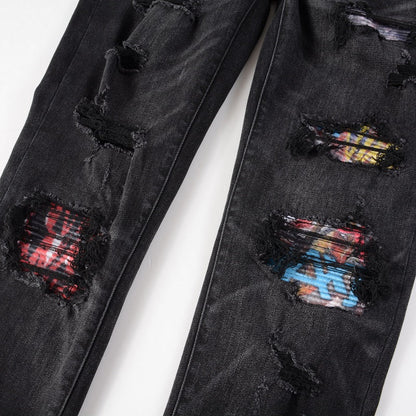 CITYDRIP "SIZZURP" BANDANA JEANS - Citydrip