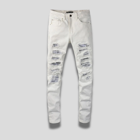 CITYDRIP "TULSA" BANDANA JEANS - Citydrip