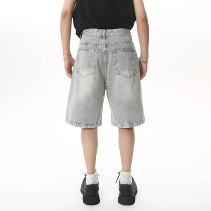 CITYDRIP "BRIGHT MOON" WASHED VINTAGE JORTS - Citydrip