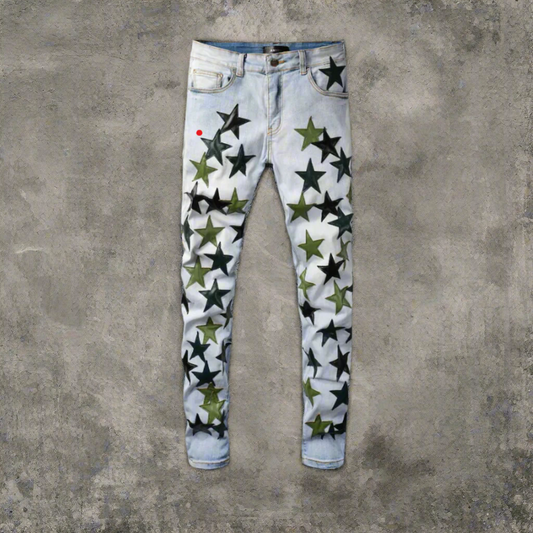 CITYDRIP "KHAKURA" STARRY JEANS - Citydrip