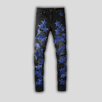 CITYDRIP "ROYALZ" STARRY JEANS - Citydrip